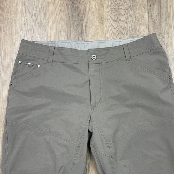 Kuhl Pants Mens 38x30 Gray Silencr Ripstop 4-Way Stretch Hiking Gusseted Crotch - Picture 2 of 12